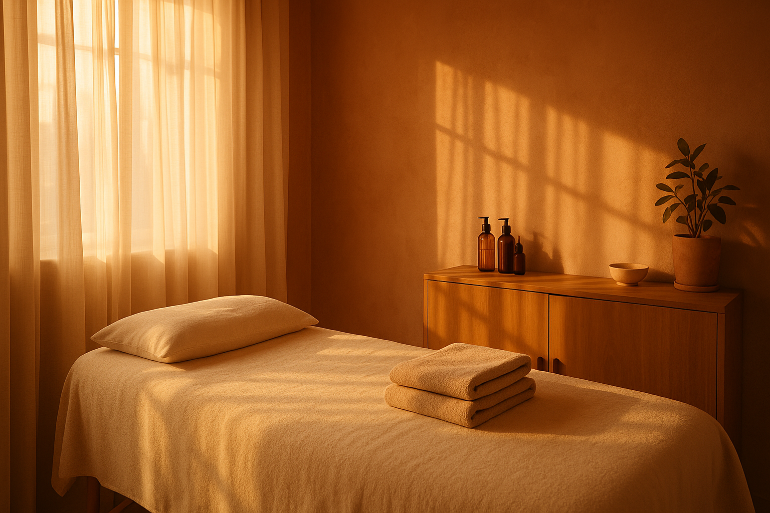 Spa facial treatment